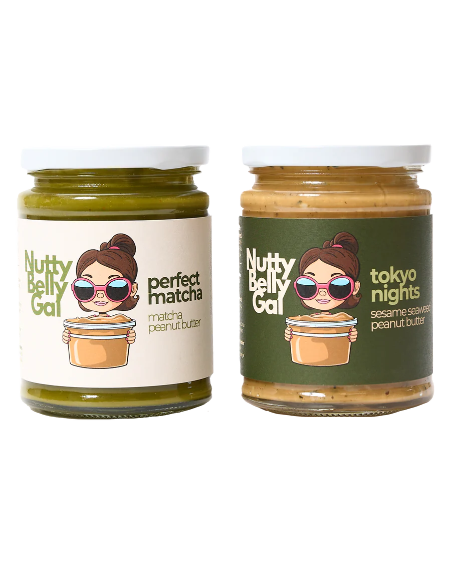Japanese-Inspired Peanut Butter Bundle: Matcha & Sesame Seaweed Peanut Butter