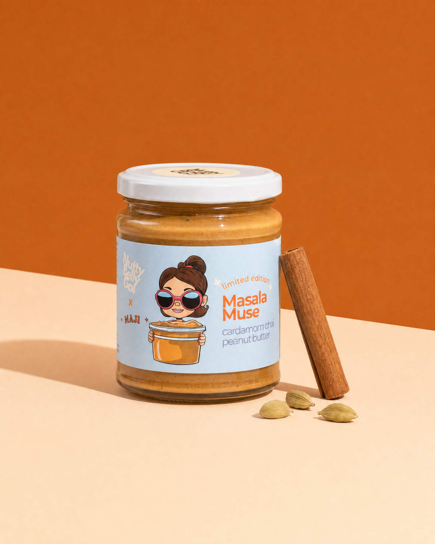 Masala Muse | Cardamom Chai Peanut Butter *NBG x Maji collab*