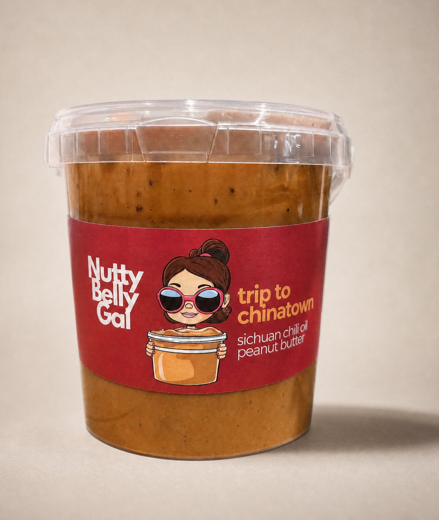 Trip to Chinatown | Sichuan Chili Oil Peanut Butter | 1kg tub